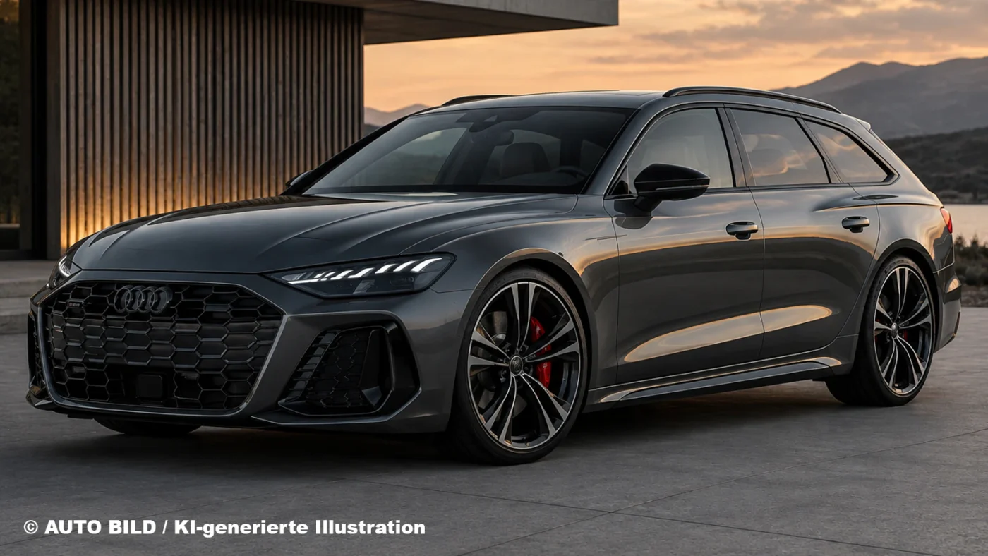Audi RS 6 (2027): Der nächste Power-Kombi kommt als Hybrid mit 750 PS