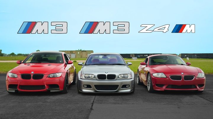 BMW M-Gipfeltreffen: E46, E92 und Z4 M im Performance-Vergleich