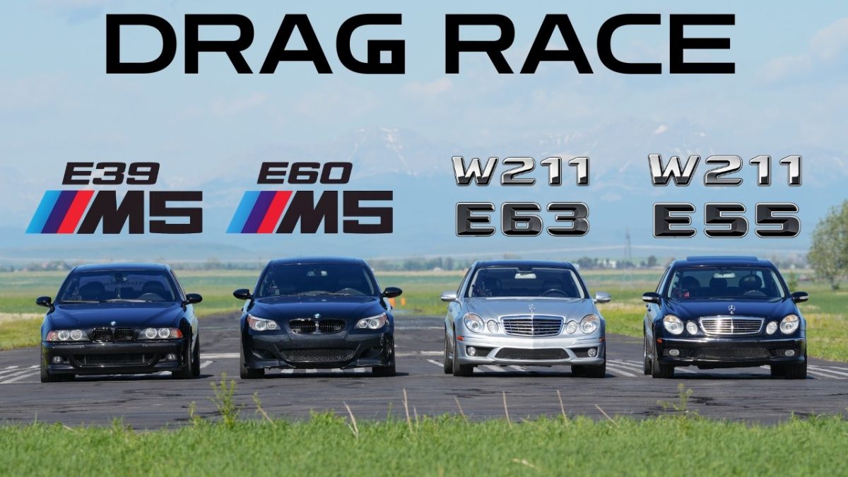 V8-Legenden gegen den V10-König: Das ultimative Duell der deutschen Super-Limousinen